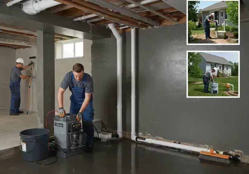 Basement Waterproofing and Flood Prevention process in Smithsburg, MD